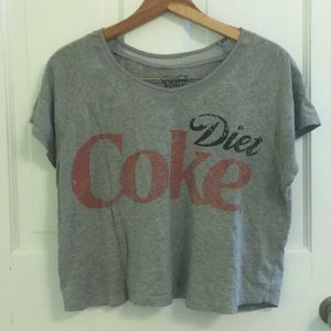 Diet Coke T Shirt, mesh detail Coco Cola Vintage